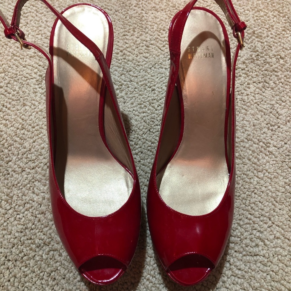 STUART WEITZMAN PUMPS SIZE 11 , ALMOST NEW